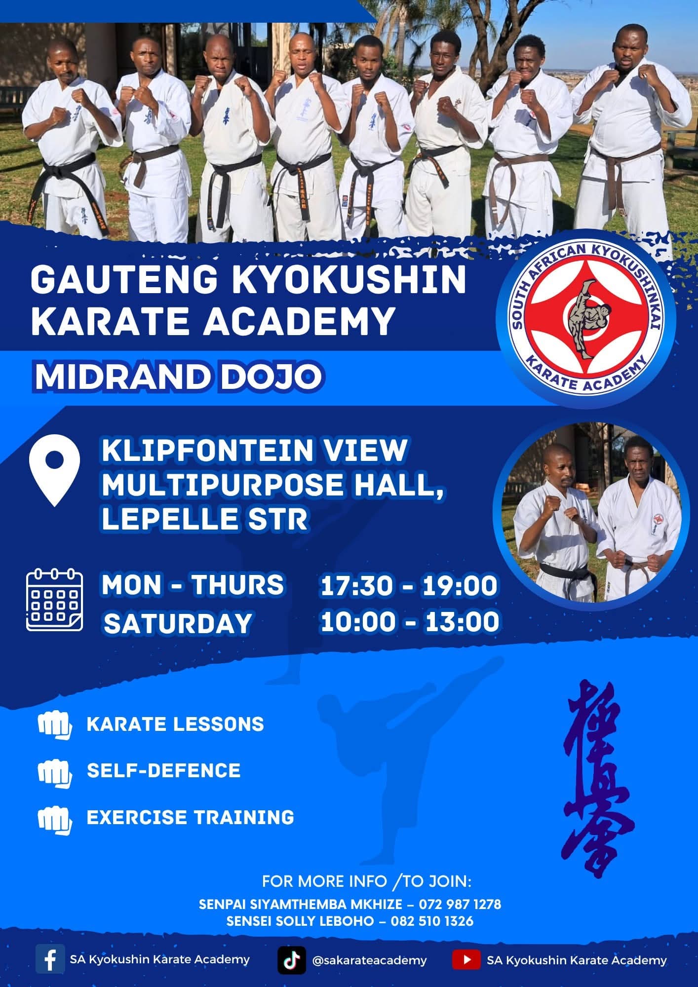 GAUTENG PROVINCE Dojo